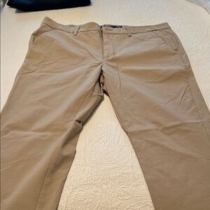 Tahari Men's Tan Chino Pants